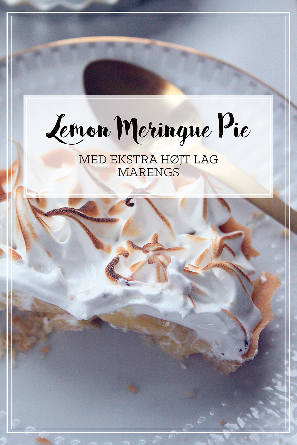 Opskrift lemon meringue pie citrontærte