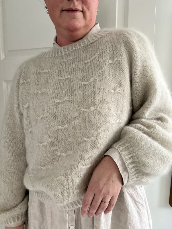 Sløjfefin Sweater - Dansk