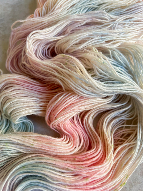 Enhjørning, Merino singles glitter - Image 4